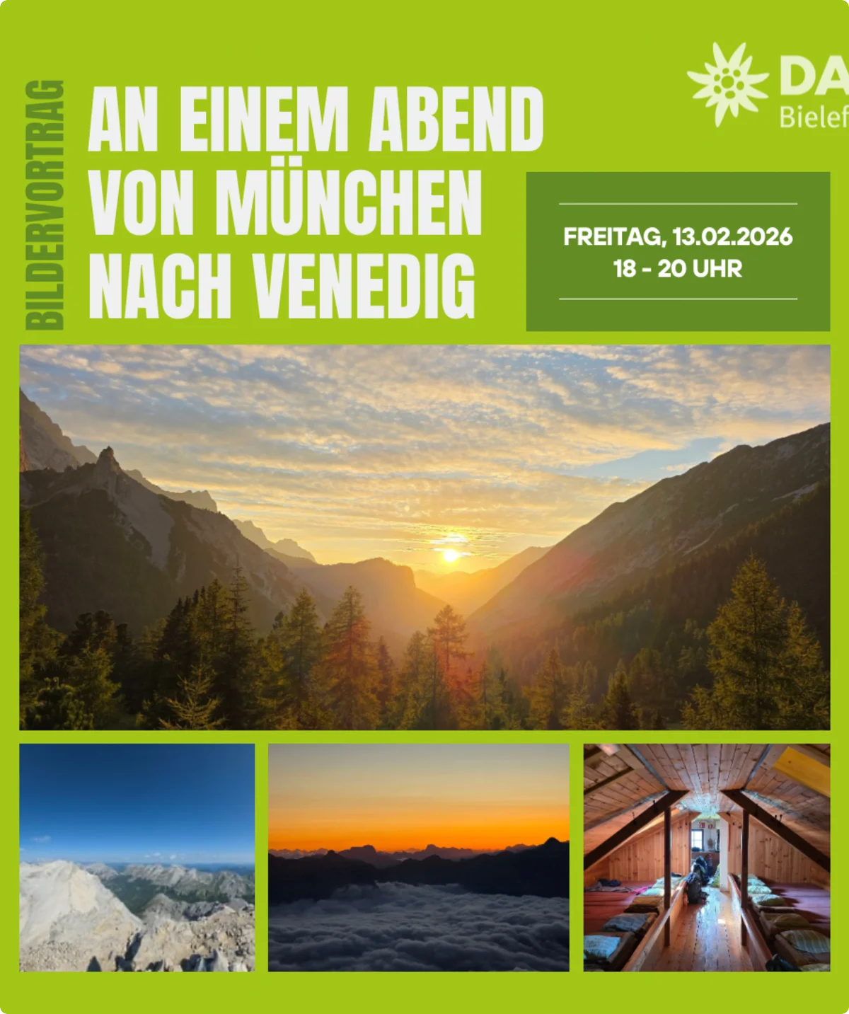 Flyer | © DAV Bielefeld