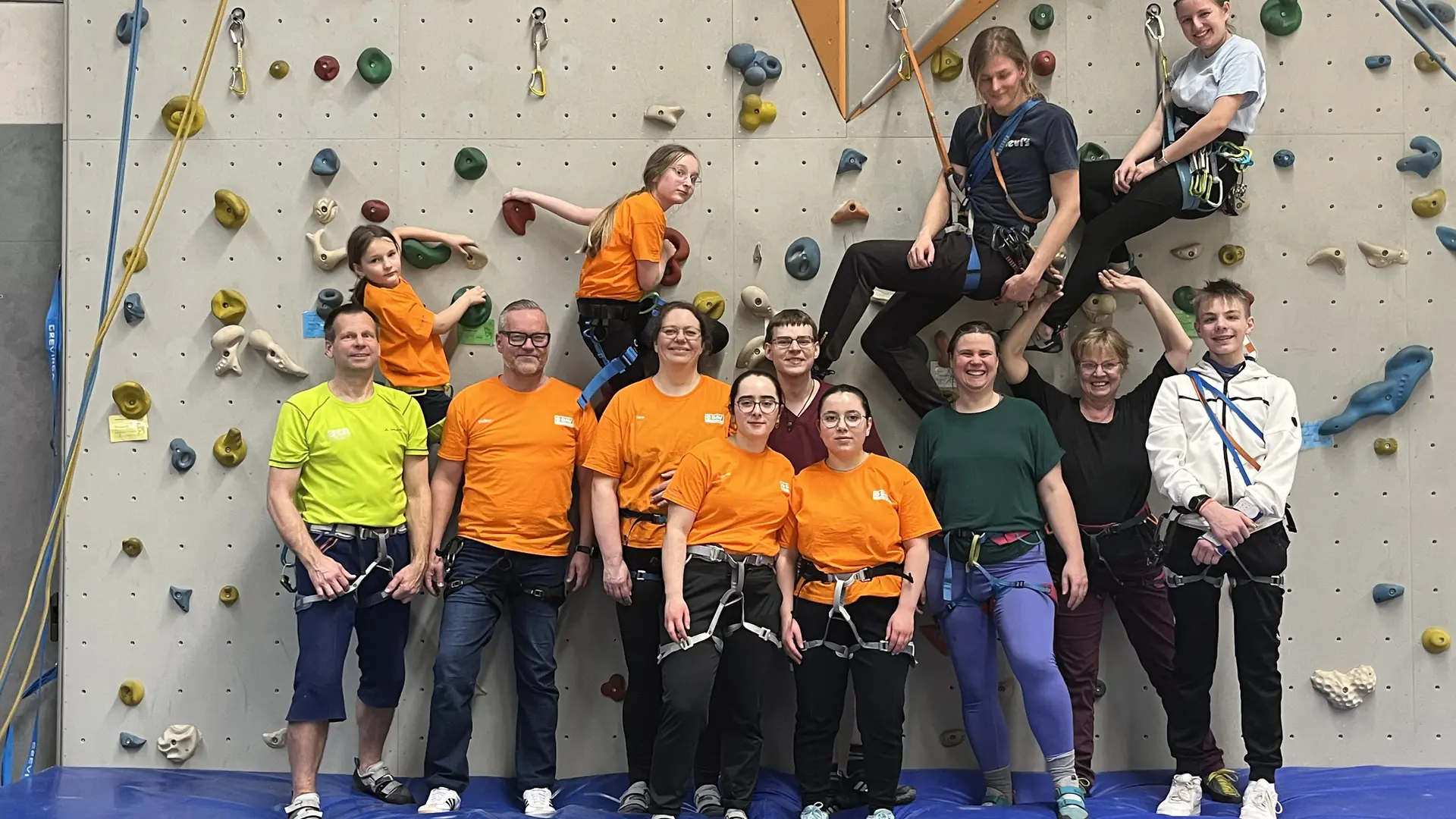 Gruppe vom Late Night Klettern | © DAV Bielefeld