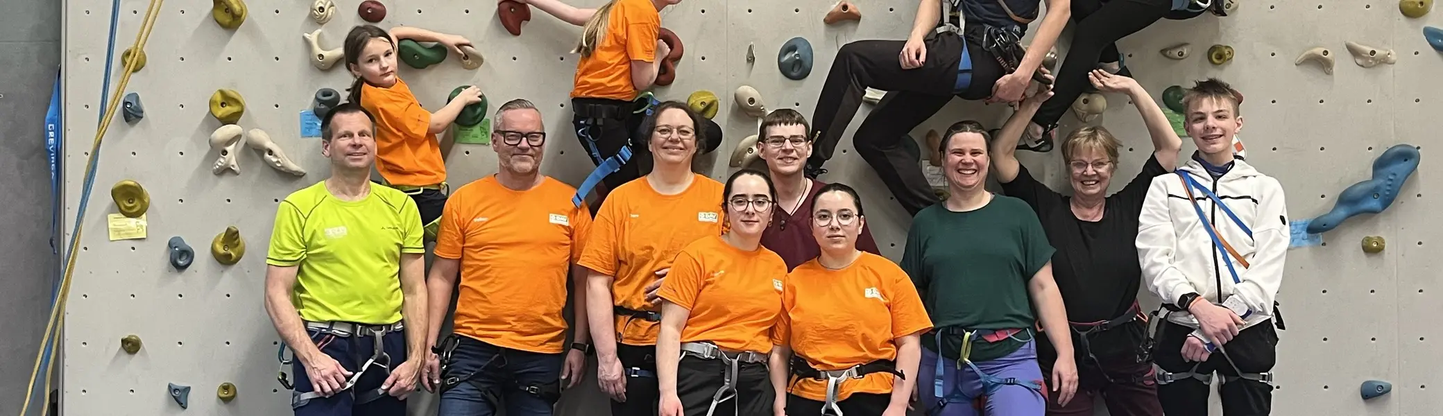 Gruppe vom Late Night Klettern | © DAV Bielefeld