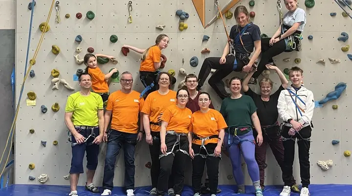 Gruppe vom Late Night Klettern | © DAV Bielefeld