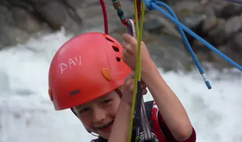 Seilrutsche | © DAV Bielefeld