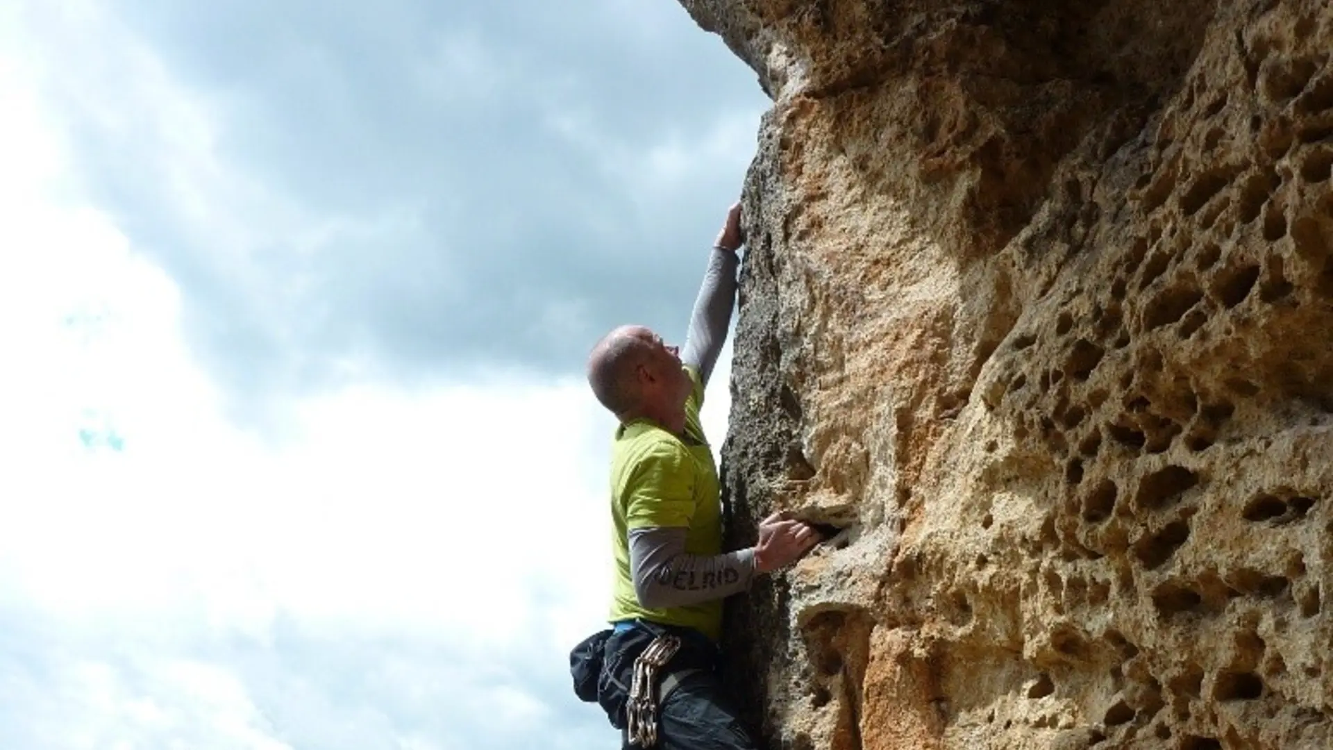 Kletterer am Fels | © DAV Bielefeld