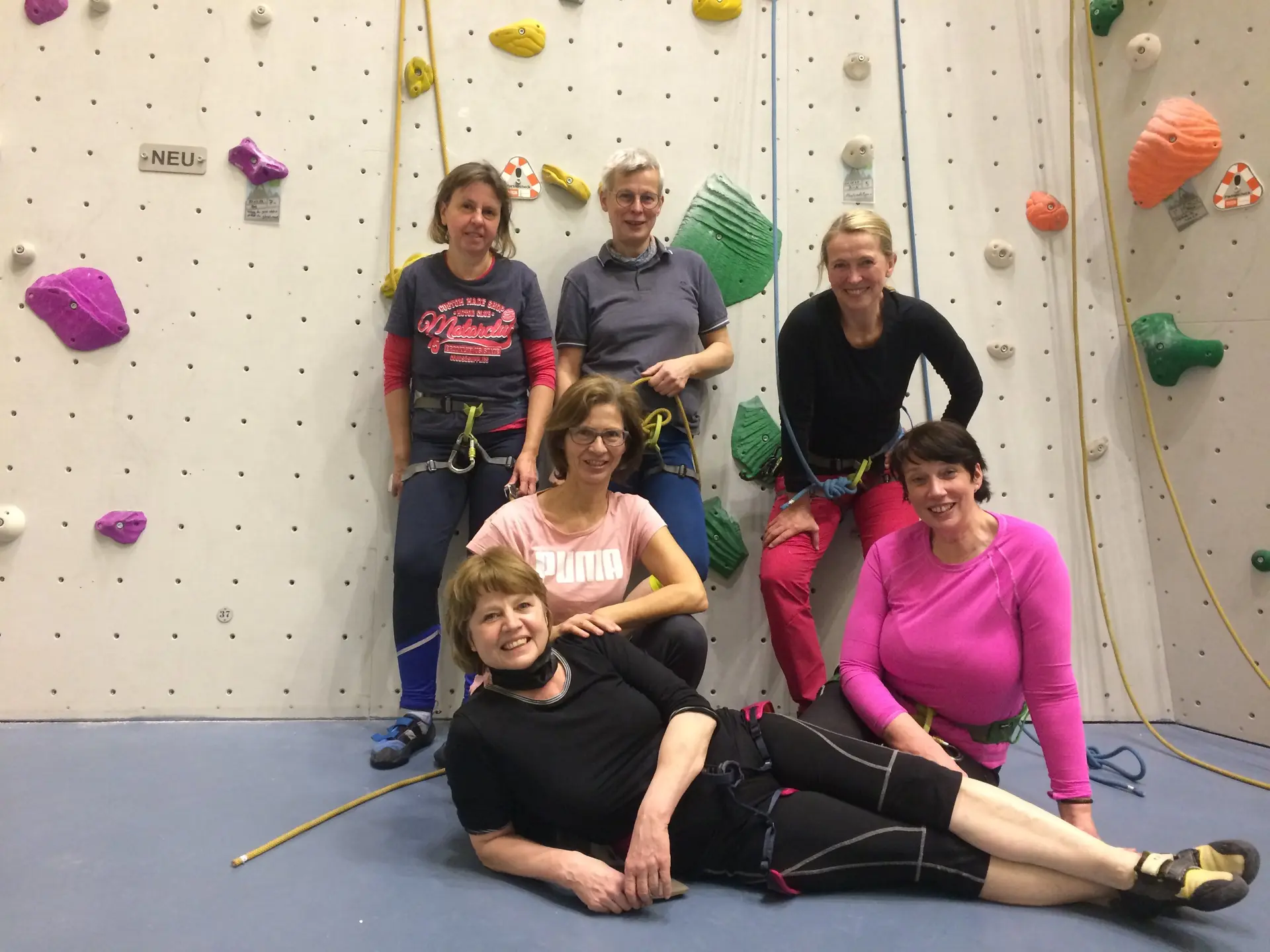 Frauenklettergruppe 50+ | © DAV Bielefeld