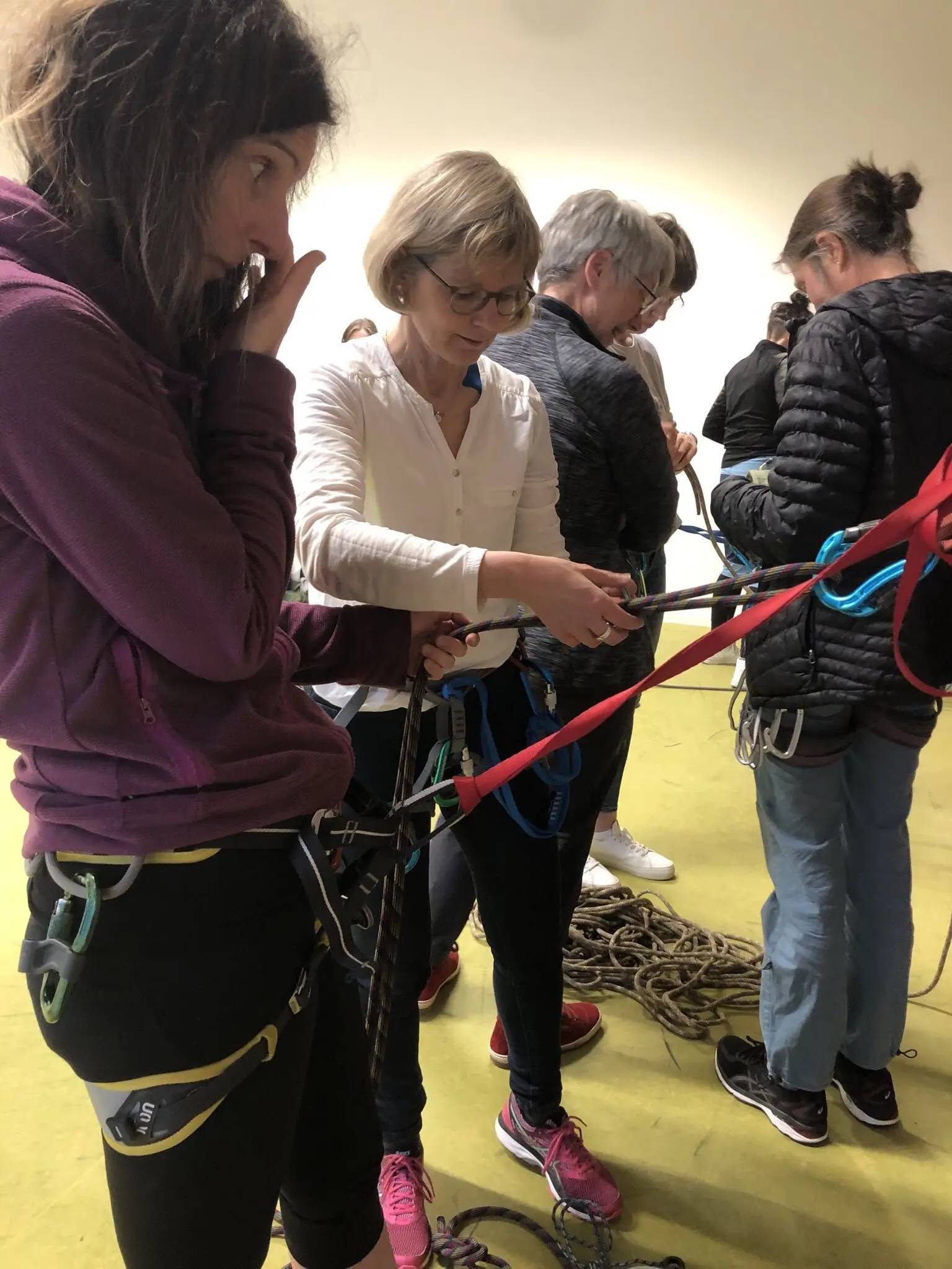 Frauenklettergruppe 50+ | © DAV Bielefeld