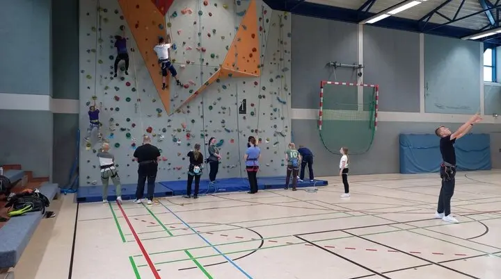 Kletterwand Bünde | © DAV Bielefeld