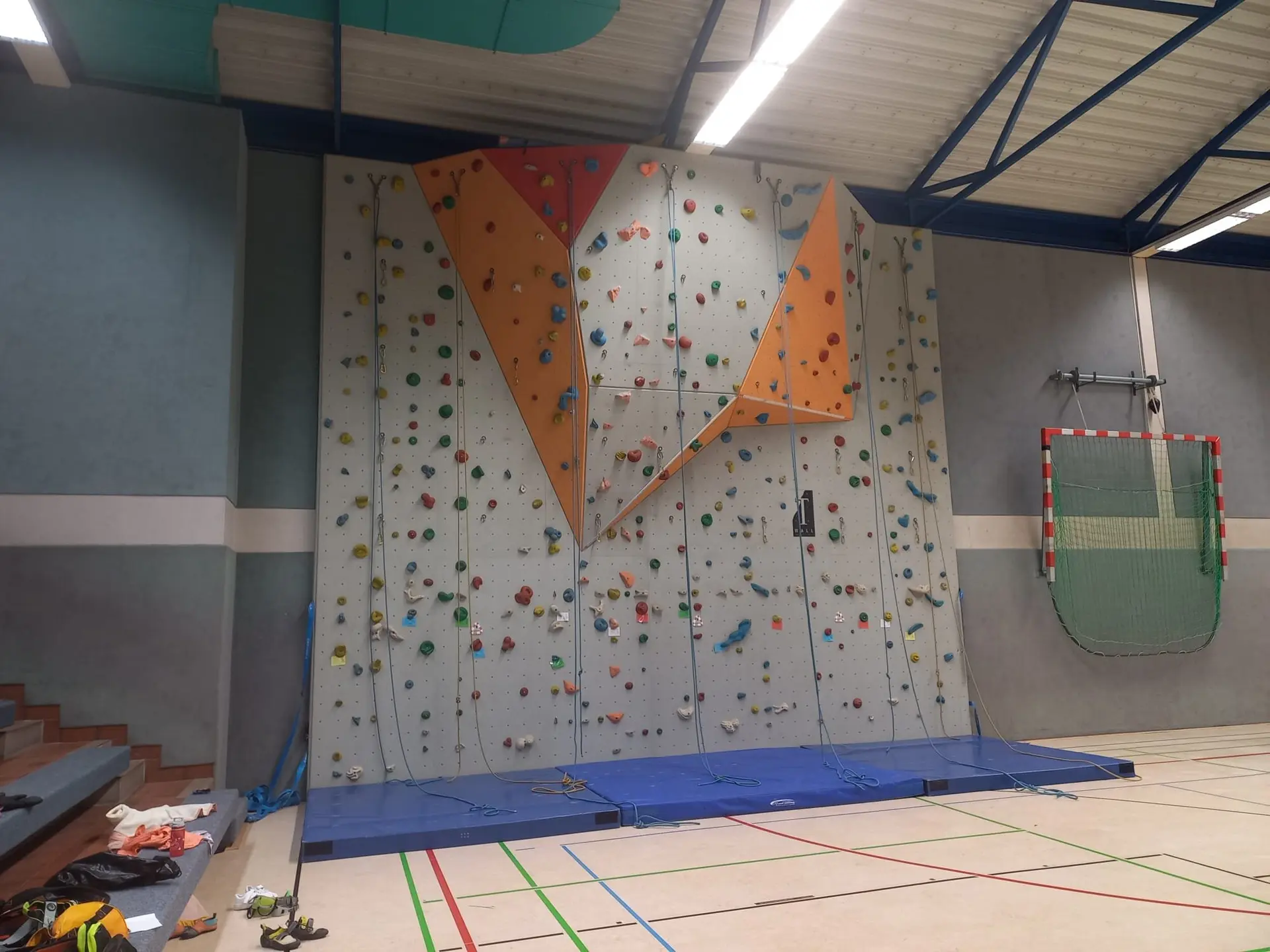 Kletterwand Bünde | © DAV Bielefeld