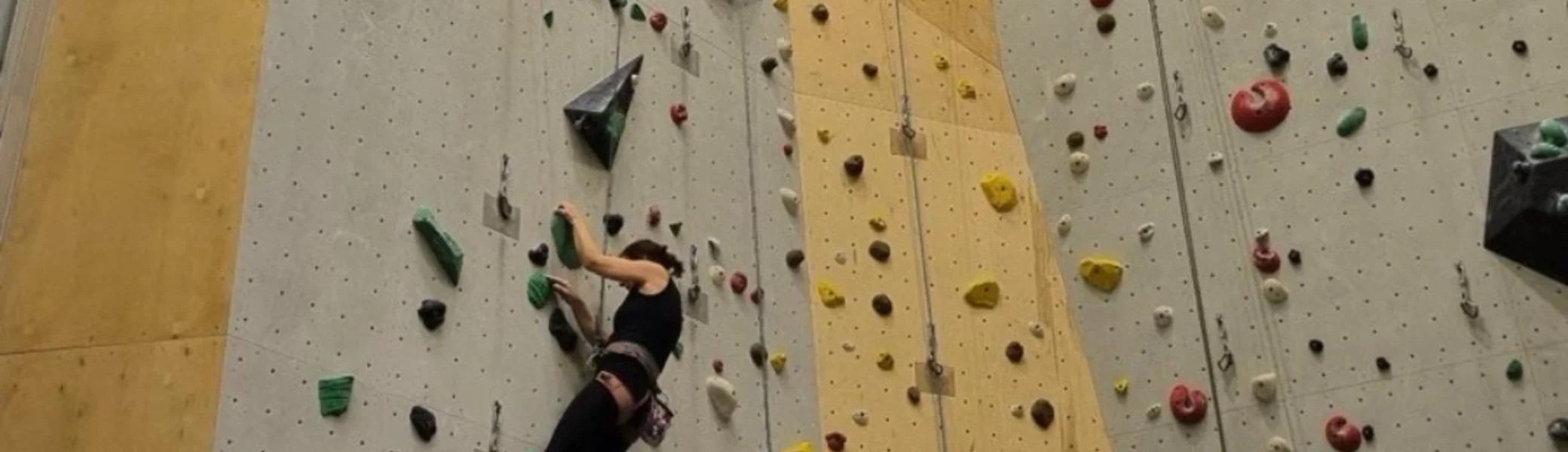 Ladies Gruppe im Alpinzentrum am klettern | © DAV Bielefeld