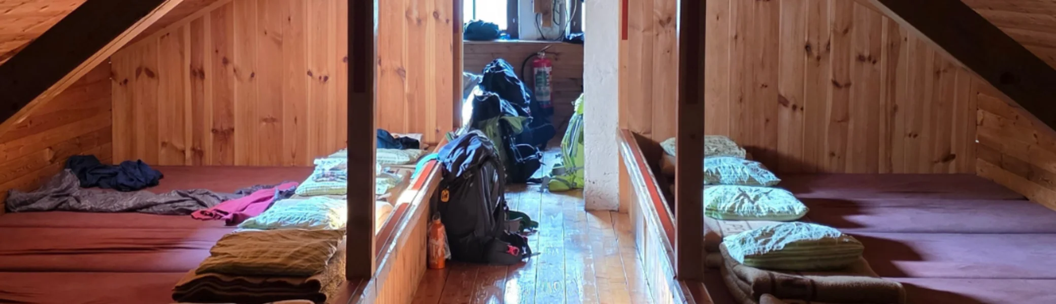 Bettenlager einer Hütte | © DAV Bielefeld