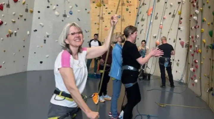 Frauen beim Sichern | © Ilona Feierabend