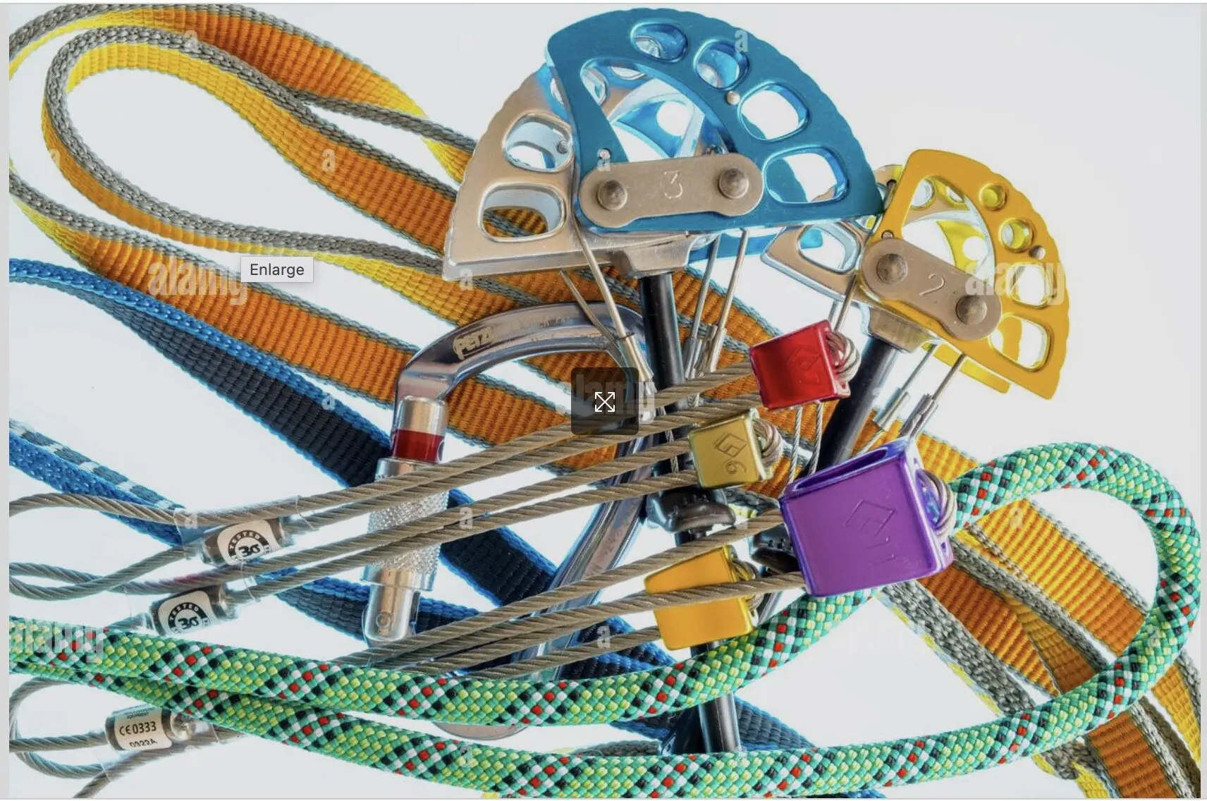 Alpinmaterial | © DAV Sektion Bielefeld