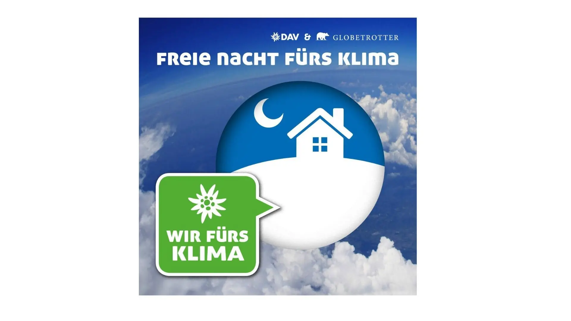 Logo Freie Nacht fürs Klima | © DAV